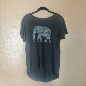 CEA JAE Elephant Printed Slouch Tee Sz M